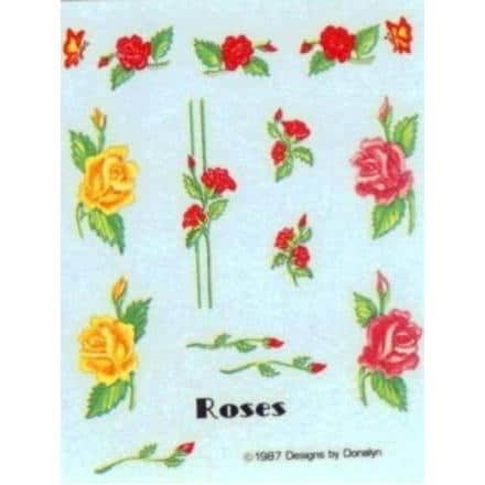 Donalyn Water Decals – Roses