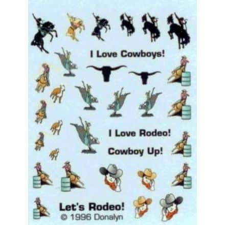 Donalyn Water Decals – Let’s Rodeo