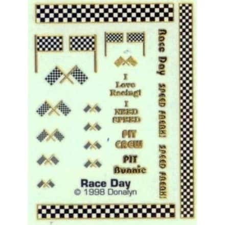 Donalyn Water Decals – Race Day