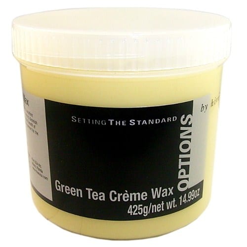 Hive Options Green Tea Creme Wax 425g