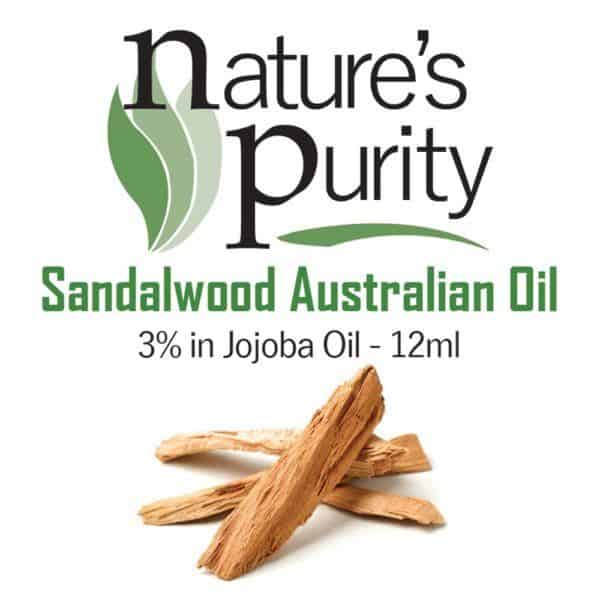 Sandalwood Australian 3% In Jojoba Oil 12ml
