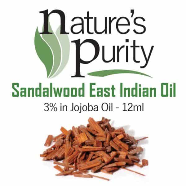 Sandalwood East Indian 3% in Jojoba 12ml